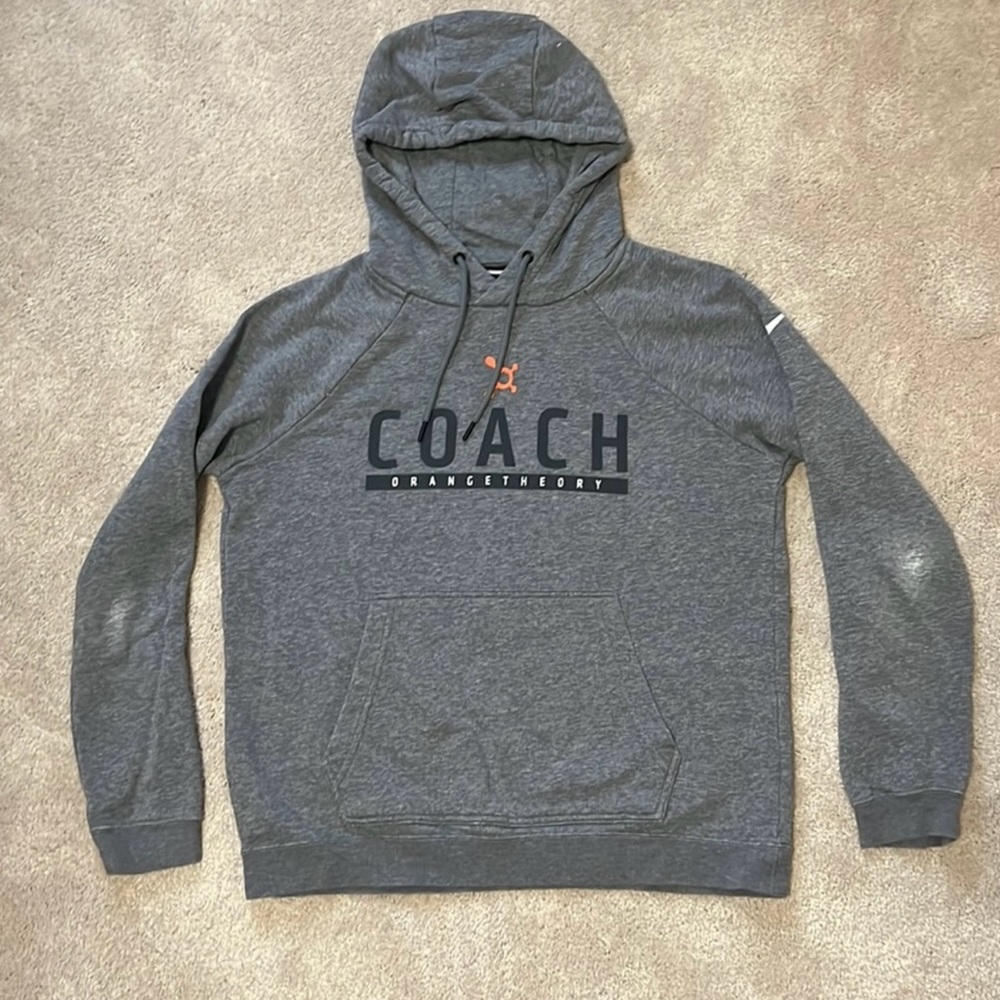 Orangetheory coach grey hoodie!